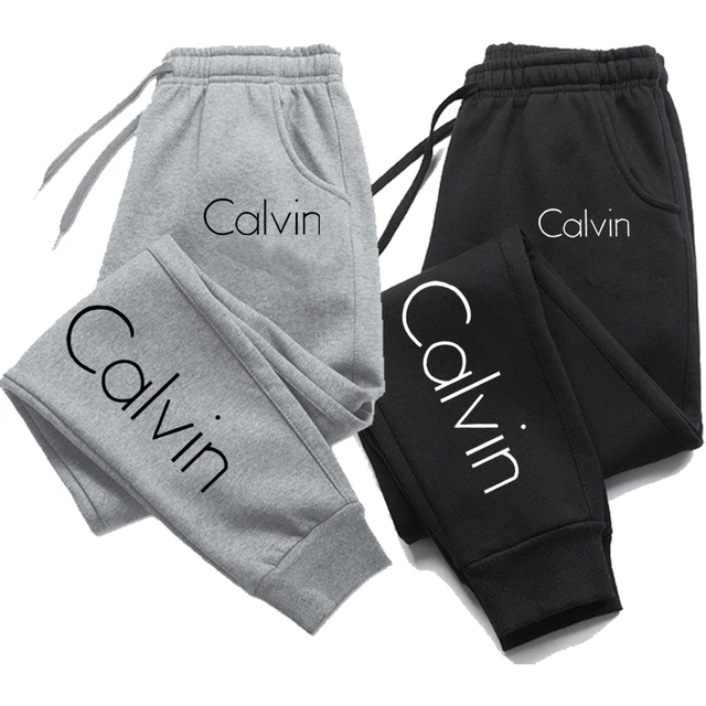 Pantalons de course de sport imprimés décontractés, pantalons longs d'automne, pantalons de sport de fitness de couleur unie, vêtements de sport pour hommes et femmes 1
