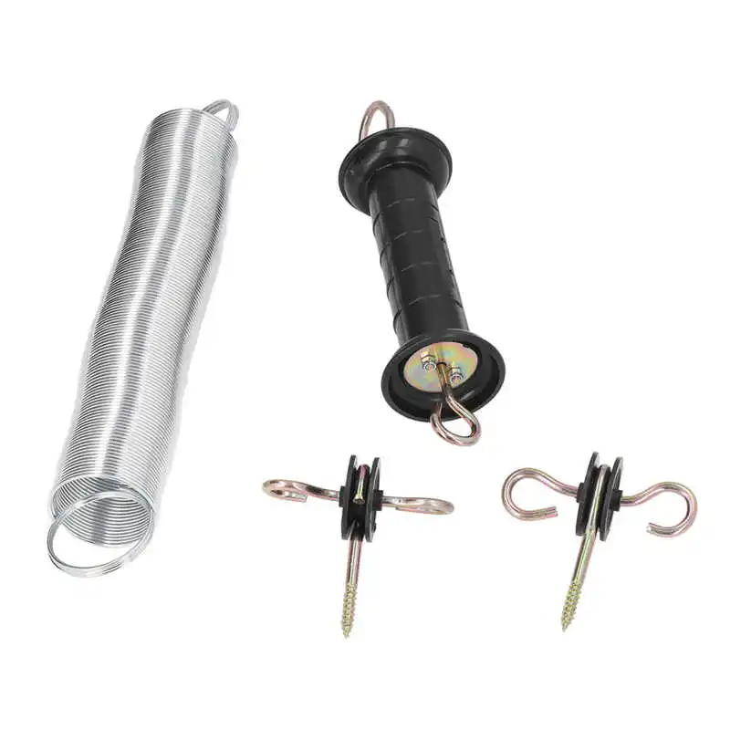 Tanio Electric Fence Gate Kit Durbale Electronic Fence Spring Door sklep