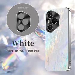 Fashion Gradient Colorful Slim Protective Back Cover Case - Honor 400 (China) (White)