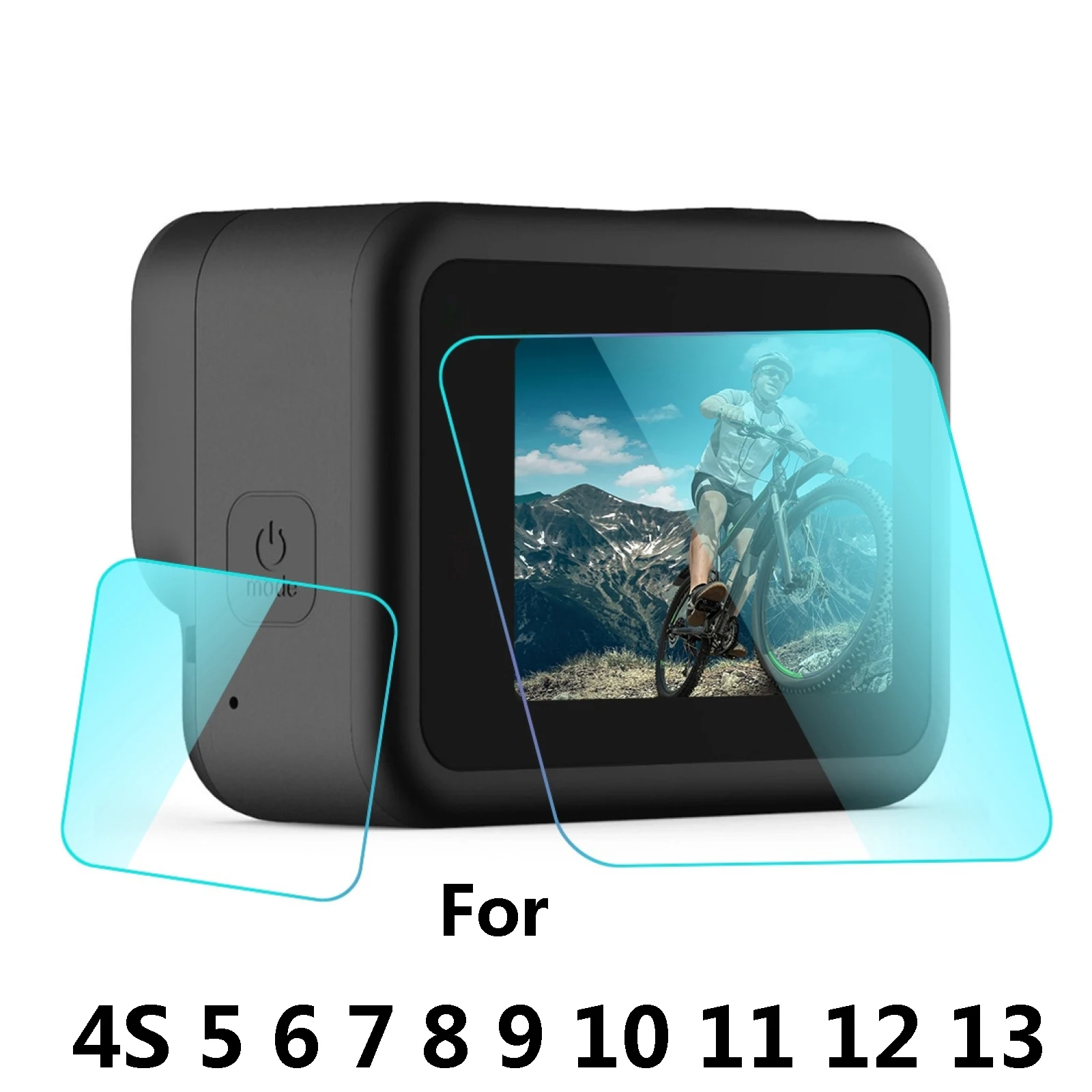 Support de caméra d'action pour GoPro Hero 13/12/11/10/9/8/7 - Lot de 1