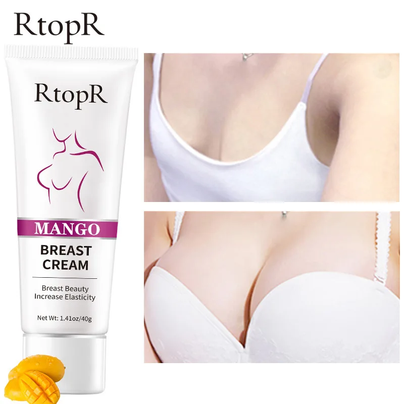 

40g RtopR Mango Breast Enlargement Cream Elasticity Tightening Lifting Firming Bust Massage Cream Help Grow Up Breast Size