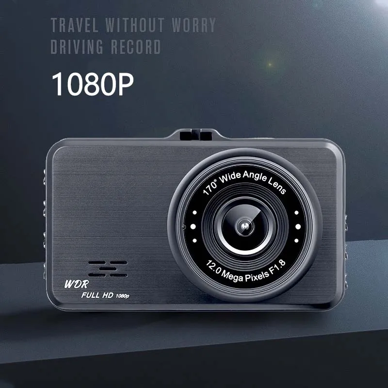 NEW 1080P HD Dash Camera Loop Recording Car Vehicle DVR Video Recorder Dashcam Night Vision 24h Parking Monitor G-sensor