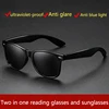 Shatar New Ultra Light Black Lenses Reading Glasses Sunglasses Sunshade Eye Protection For Men Women High-Quality 1