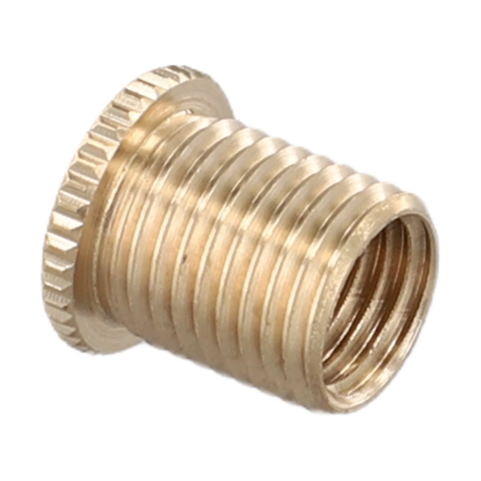 Useful Gear Shift Knob Accessories Aluminum Gold High Quality Nuts Insert Set Thread Adapter 10 Pack