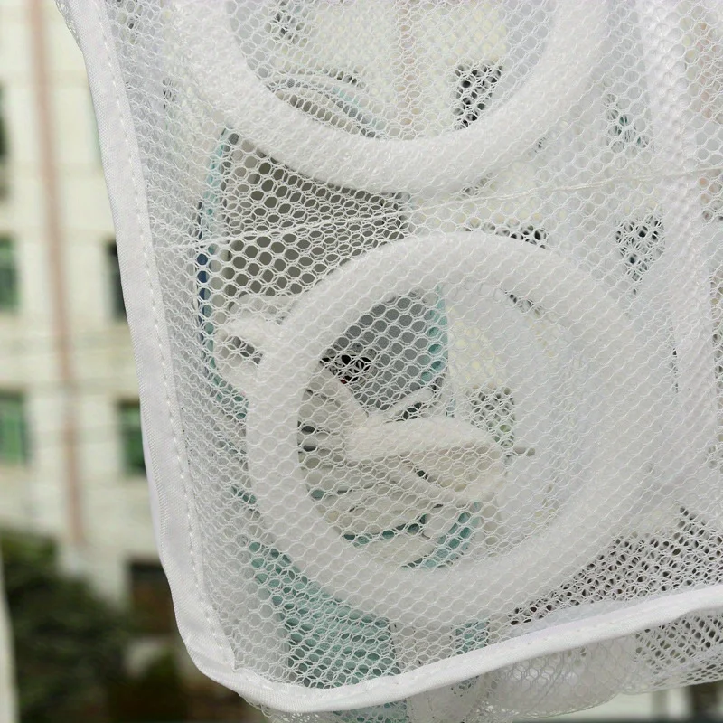 Washing Machine Shoes Bag Travel Shoe Storage bags Portable Mesh Laundry bag Anti-deformation Protective Clothes organizer 2