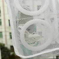 Washing Machine Shoes Bag Travel Shoe Storage bags Portable Mesh Laundry bag Anti-deformation Protective Clothes organizer 2