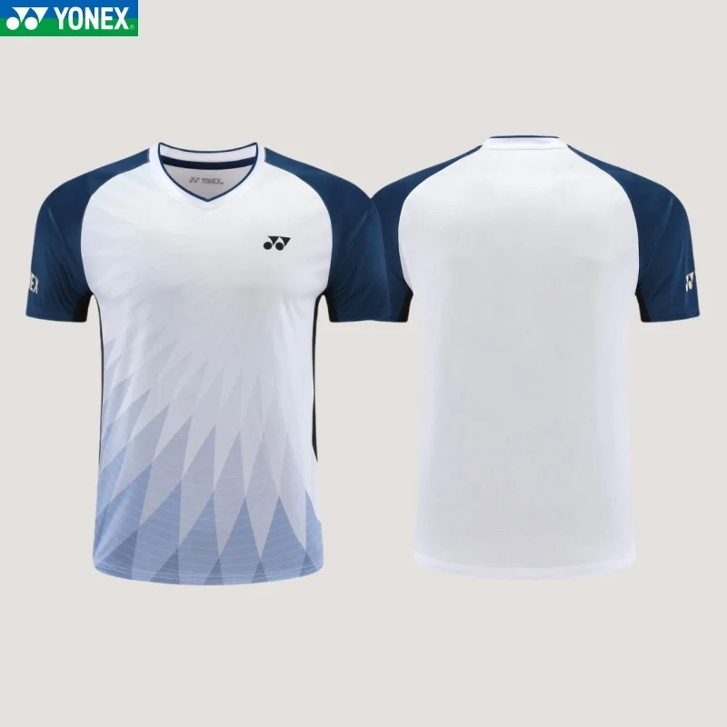 YONEX Badminton Suits for Men Women Quick-drying Breathable Sweat-absorbent Short-sleeved Tops for Competition Training badminton uniforms