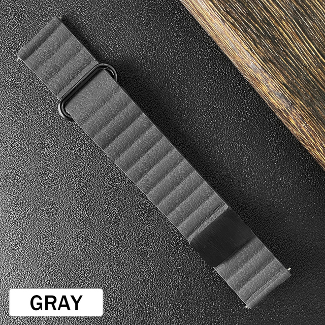 Watchband for Polar Vantage M2 M/IGNITE 2 Strap Leather Stainless Steel Band for Polar Grit X/Unite Bracelet 20mm 22mm