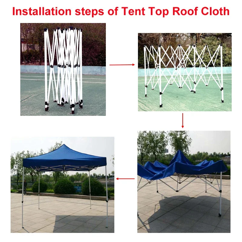 Detalle tela Oxford para gazebo