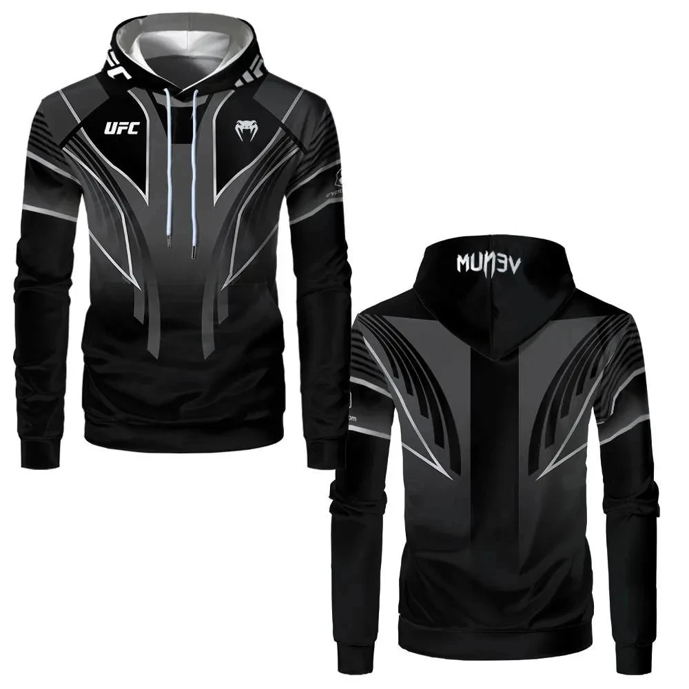 

Men's hooded sweater and zipper Venus Fit
