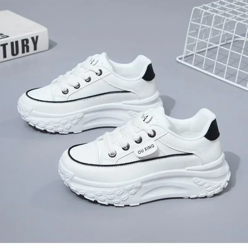 Retro Women Shoes Spring Platform Shoes Casual Sneakers Versatile Fashion Designer Shoes High Quality  Women Sneakers