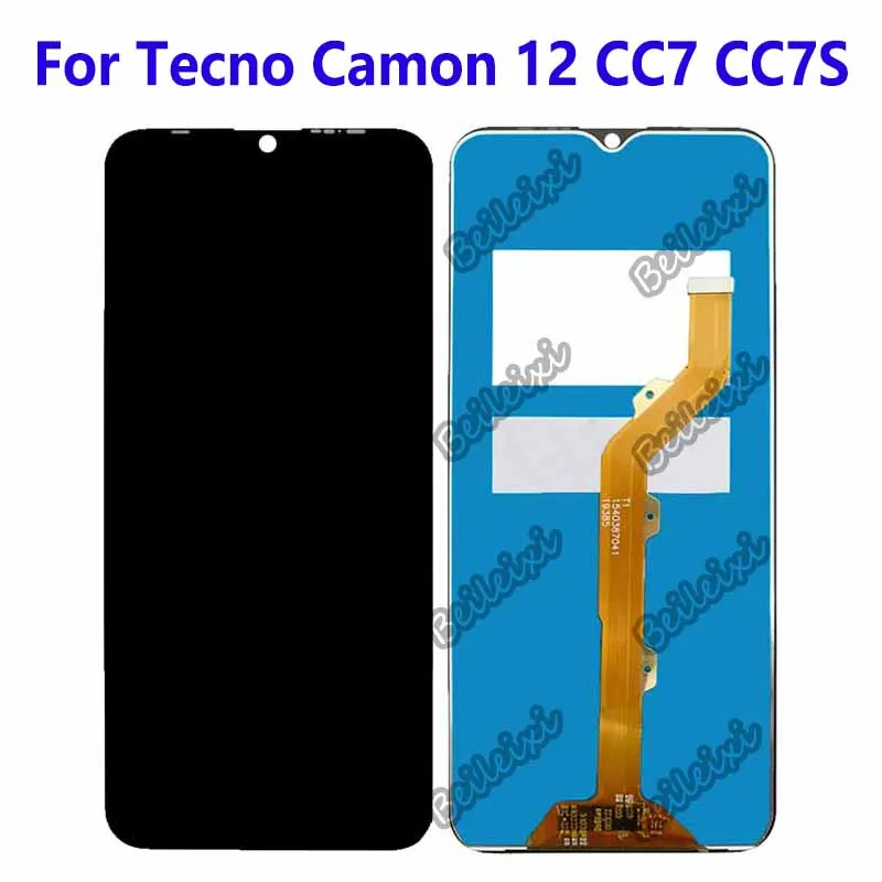 

For Tecno Camon 12 CC7 CC7S LCD Display Touch Screen Digitizer Assembly Replacement Accessory