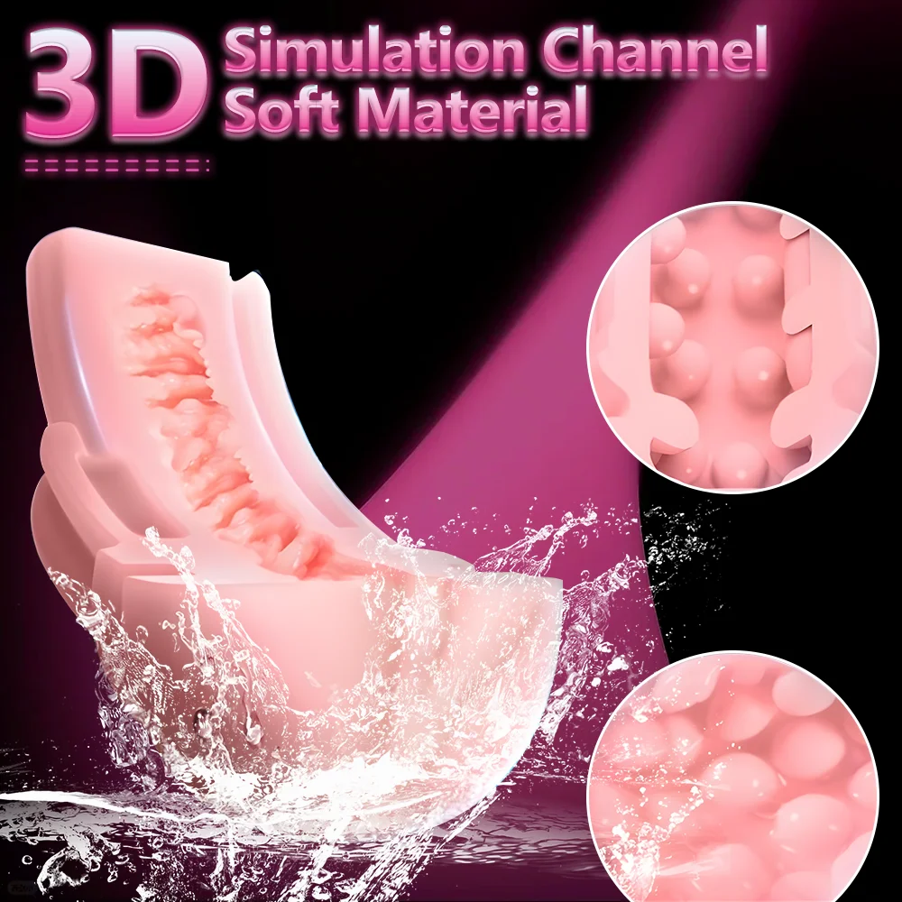 Male Masturbator Male Masturbator Cup Male Masturbation Aid Sex Toys for Men