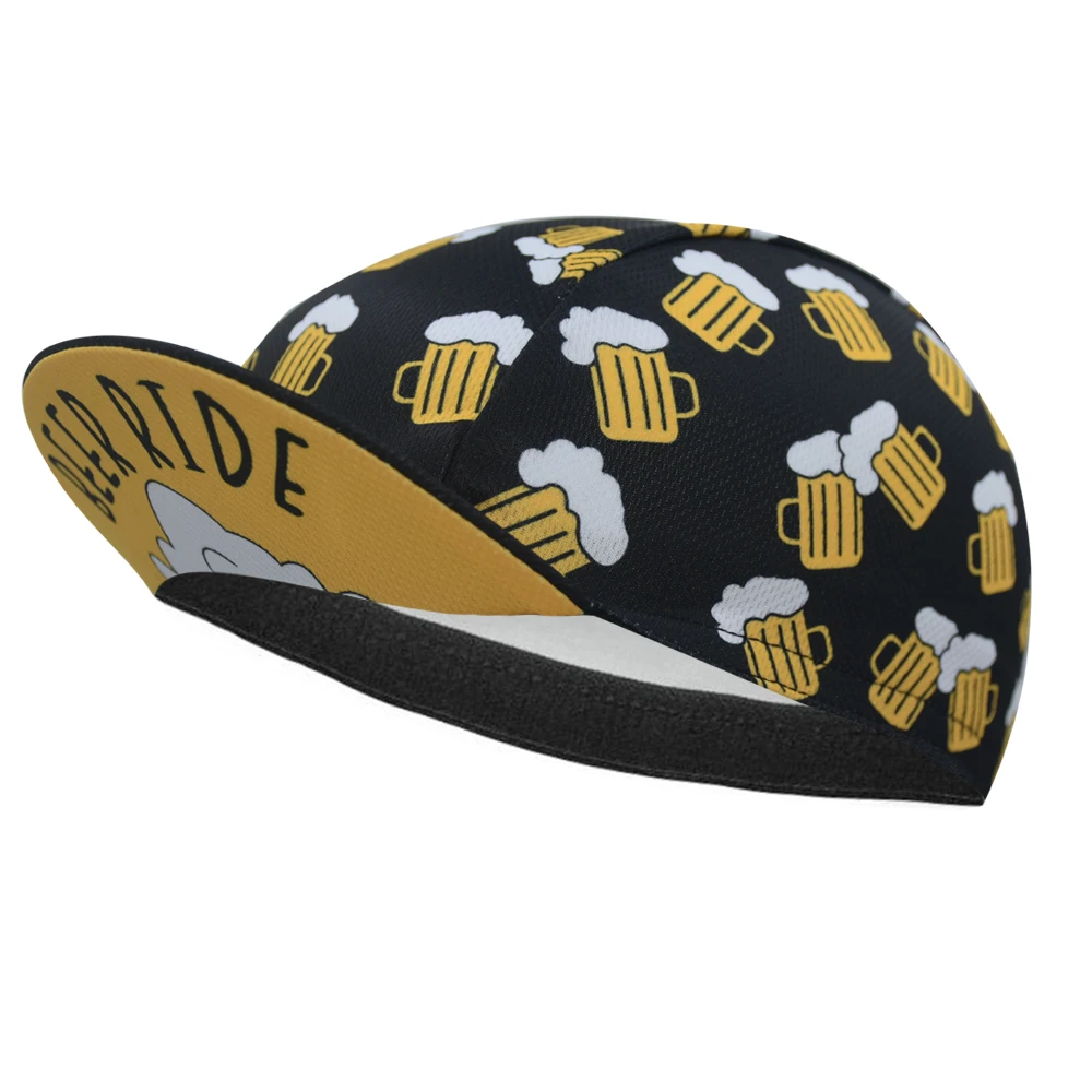 Coffee Cycling Cap Funny Smile Ride Hat Road Bicycle Caps Summer Beer Bike Headwear Gravel Gorra Ciclismo 5