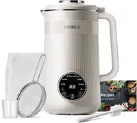 8-in-1 Nut Milk Maker, 32oz Plant-Based Blender with Delay Start, Keep Warm, Boil Water