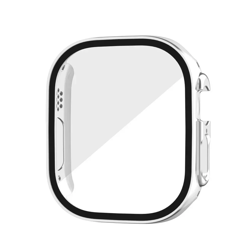 Verre + étui pour Apple Watch Ultra 3 2 49mm, cadre de protection d'écran pour iWatch ultra 49 trempé, accessoires de protection 49MM