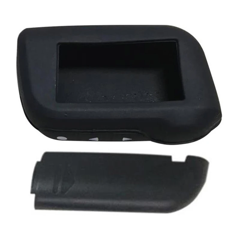 

50PCS/lot A93 silicone Cover + battery Cover For Car Alarm Starline A93 A96 A63 A69 A39 A36 LCD Remote Keychain Case Key Shell