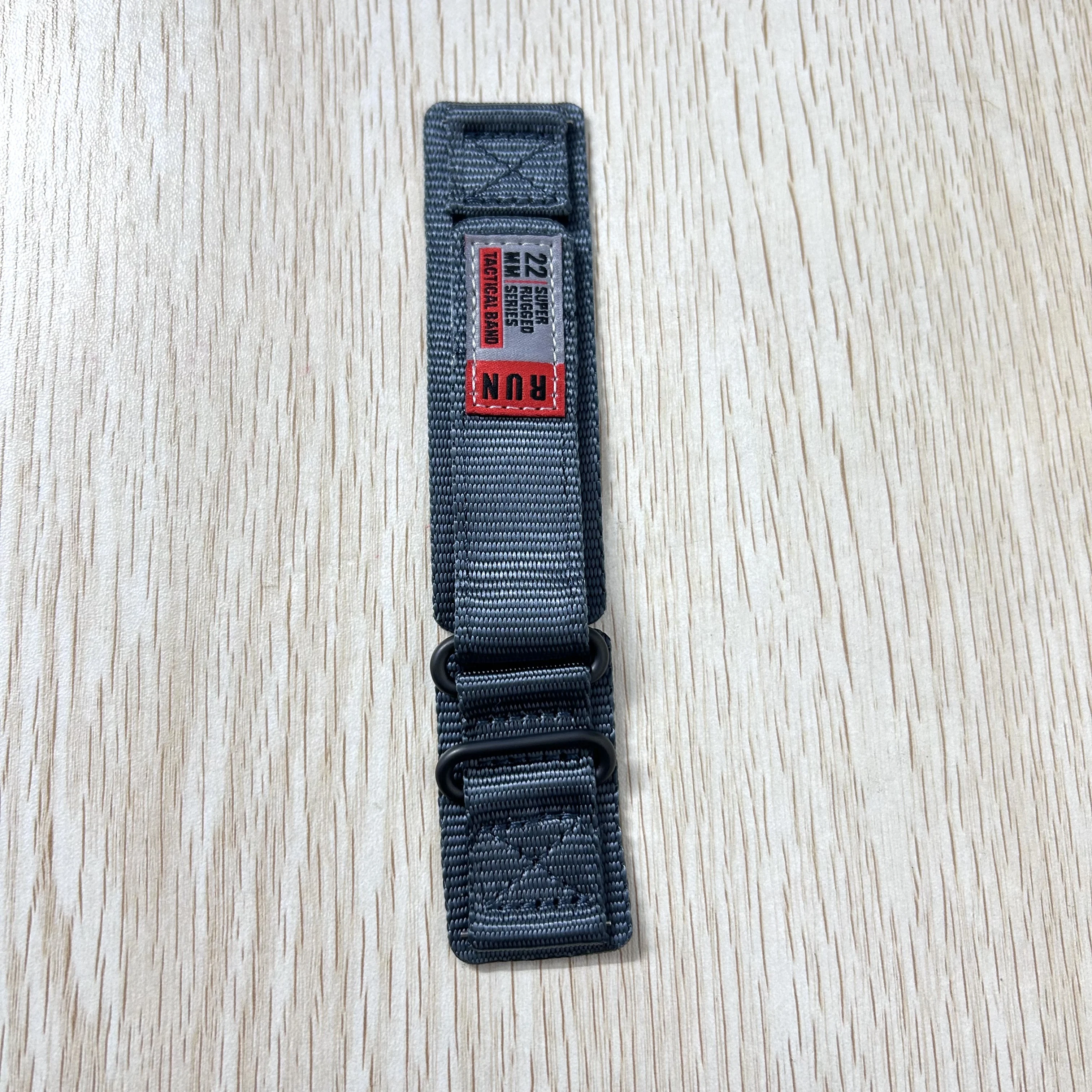 Versatile 22mm Nylon Velcro Watch Strap - Enhanced Comfort & Style