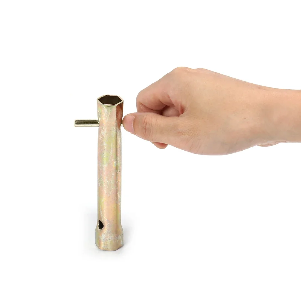 2 in 1 Spark Plug Wrench Deep Reach Socket Tool 16mm/18mm with Torque Bar Handle