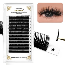 Abonnie Wet Spikes Lashes Extensions Flat Classic Eyelashes New Type Eyelashes for Eye Beauty