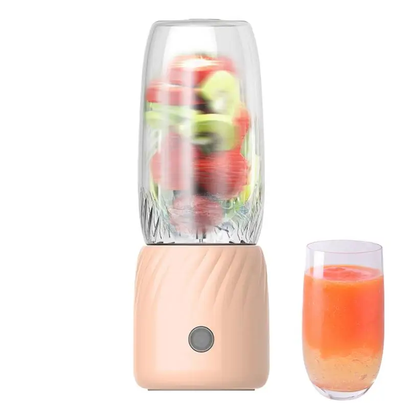 

Portable Juicer 350ml Wireless Portable Juice Machine USB Rechargeable Household Travel Juicer Mini Leakproof Juicer Cup For