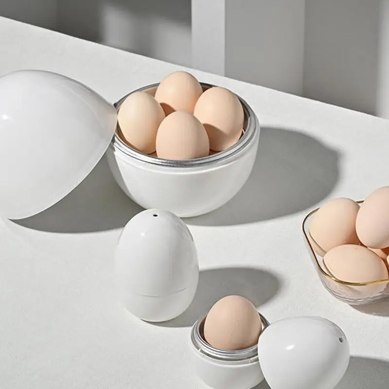 Microwave Egg Steamer Microwave Boiled Egg Maker Cooking Accessories Rapid Cooker Steamer for Hard Soft Boiled egg cooker
