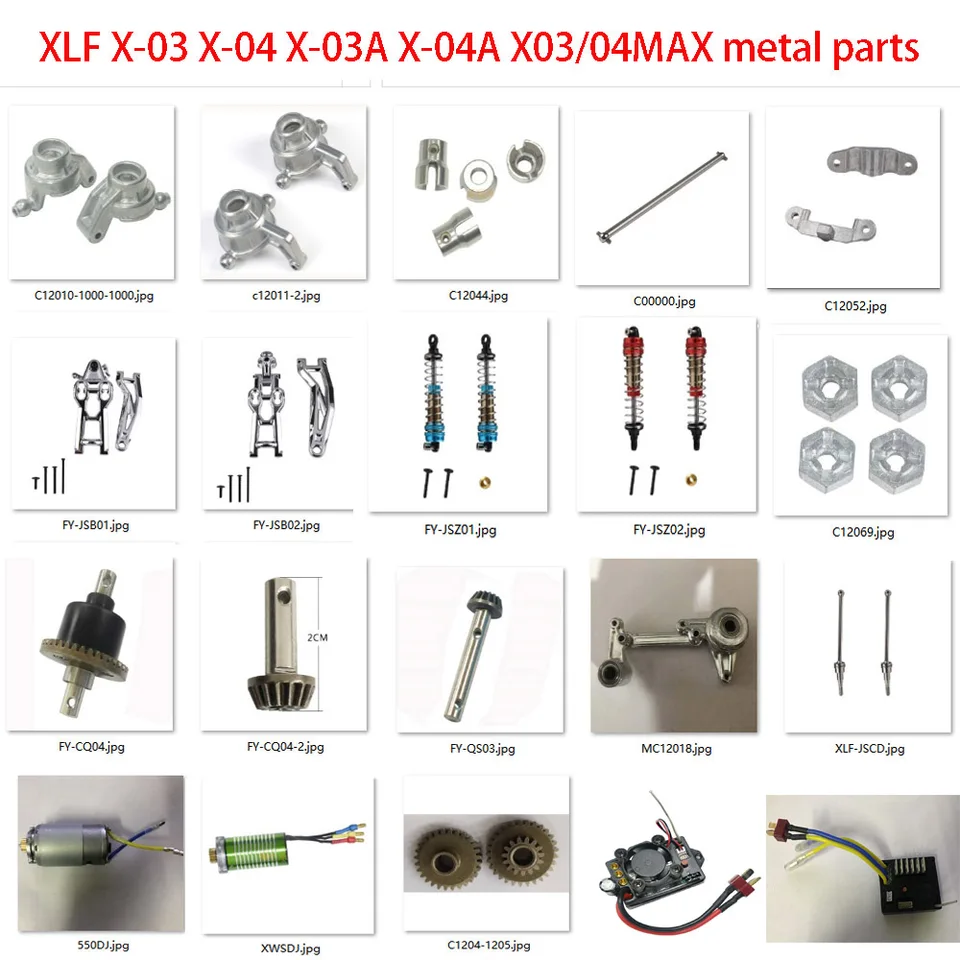 thumbnail image 2 of HOSIM XLF-13 RC Car Tires - Replacement Tires For Hosim X08 RC Car (2 Pieces) 2 of 13