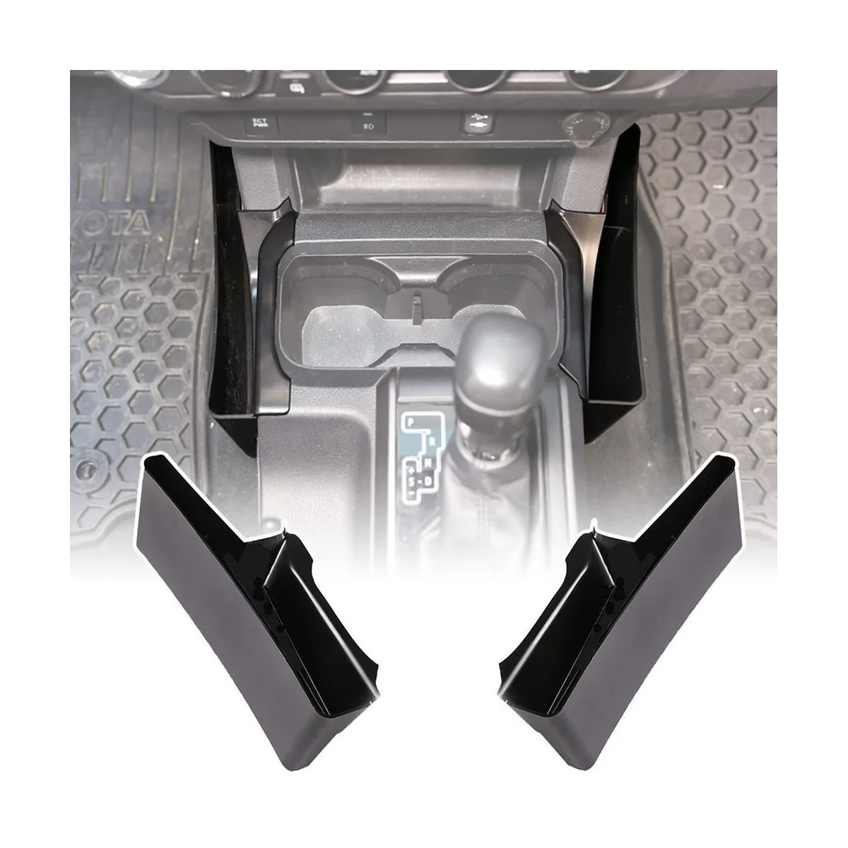 

Боковой органайзер для хранения для Toyota Tacoma 2016 2017 2018 2019 2020 2021 2022 2023