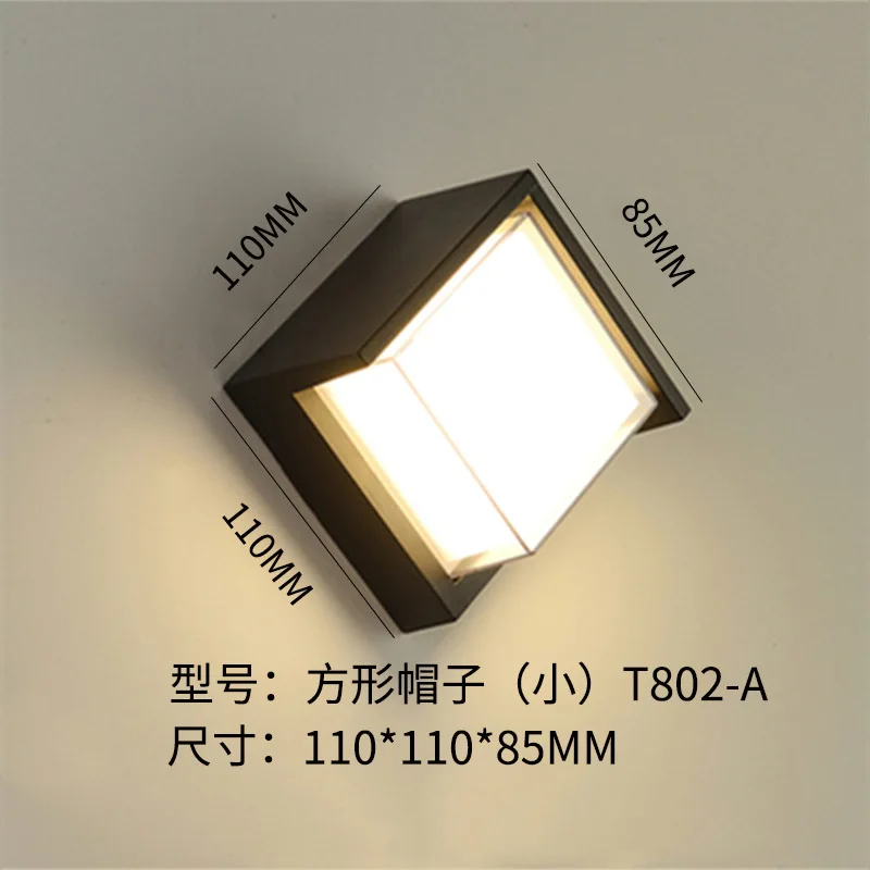 LED Wall Lamp Bedroom Bedside Lamp Living Room Wall Hotel Hotel Aisle Corridor Decoration