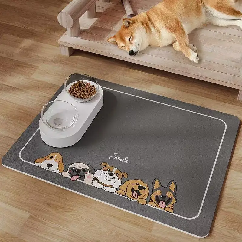 VIKAMA Pet Diatom Mud Floor Mat Dog Bowl Mat Cat Absorbent Bowl Mat Pet Food Leakage Prevention No-Wash Mat VIKAMA Pet Diatom Mud Floor Mat Dog Bowl Mat Cat Absorbent Bowl Mat Pet Food Leakage Prevention No-Wash Mat
