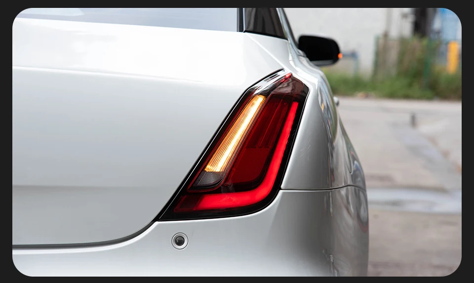 Car Lights for Jaguar XJ XJL LED Tail Light 2010-2016 XJ Rear Stop Lamp Brake Signal DRL Reverse Automotive Accessories