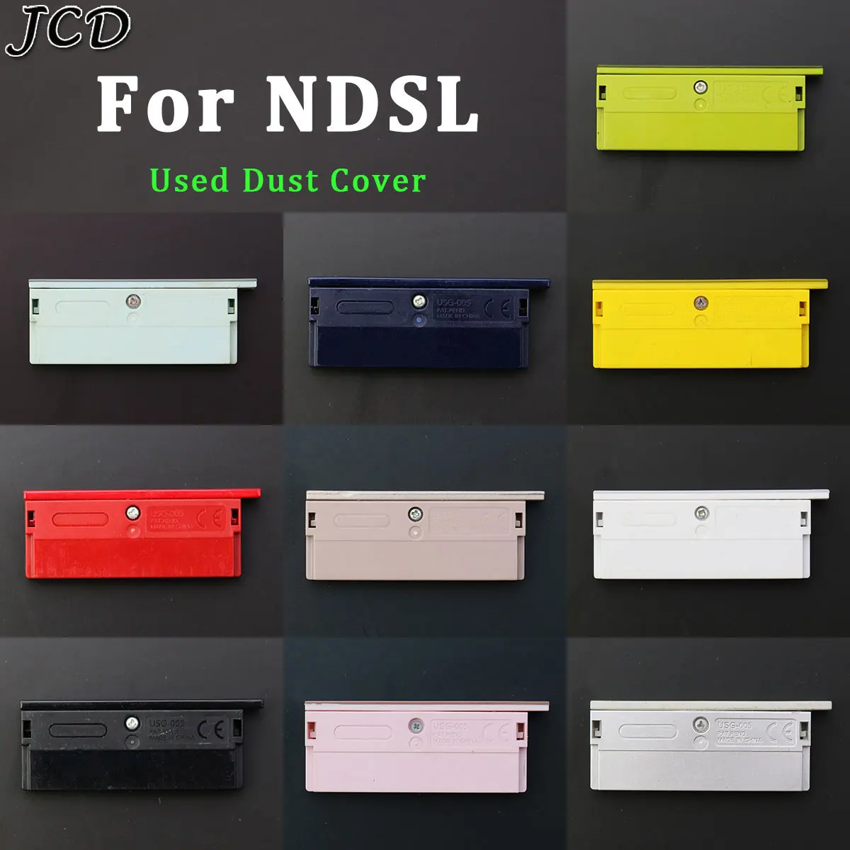 JCD 1PCS Original Used Dustproof Cover Dust Cover For NDSL For NDS Lite Console Card Slot Case Plug Shell