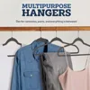 Heavy Duty Hangers Coats Pants Dress Non Slip Space Saving Felt Hanger Cloth Organizer Clothes Drying Rack Home Accessories 6