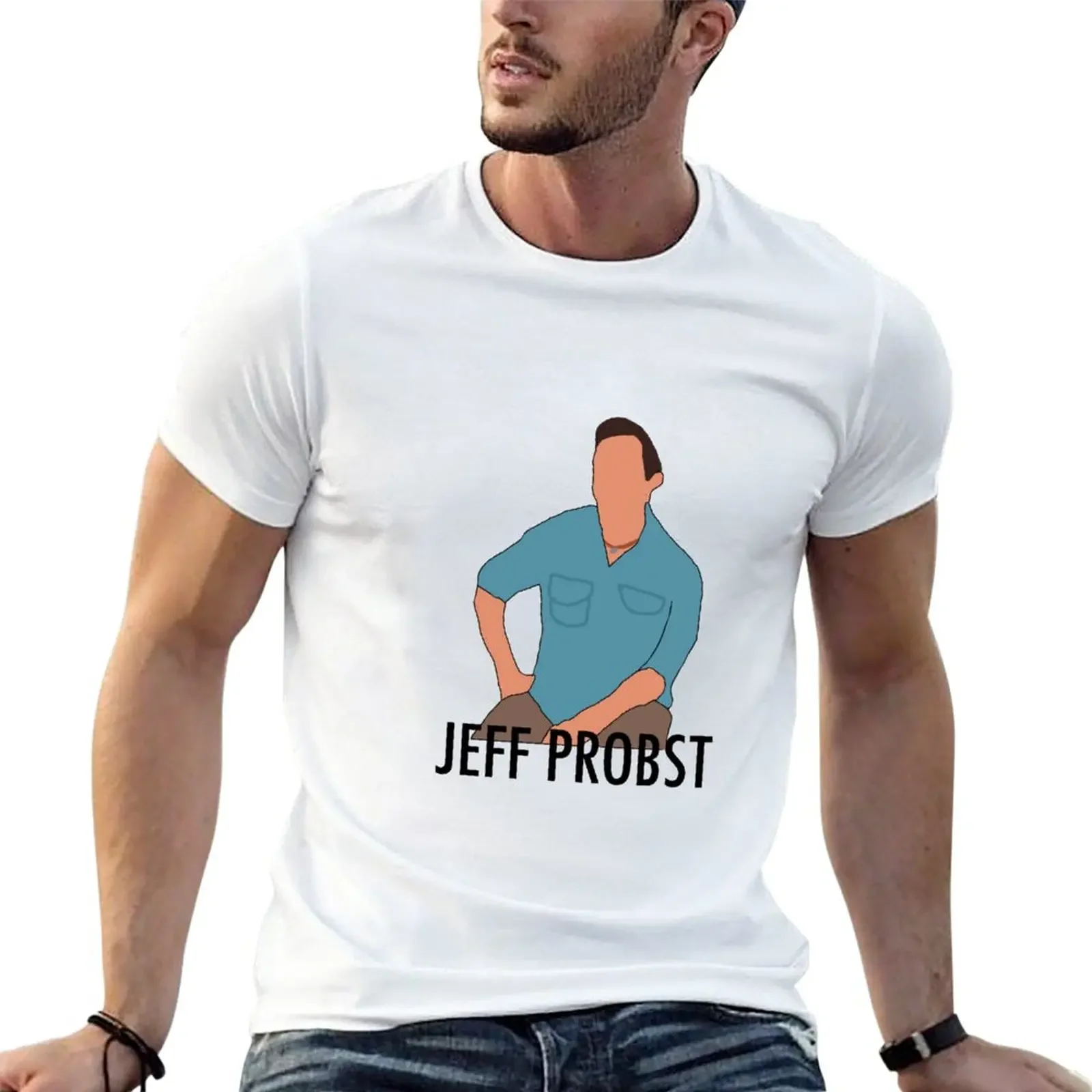 

Survivor Jeff Probst T-Shirt anime clothes graphics tees men clothings