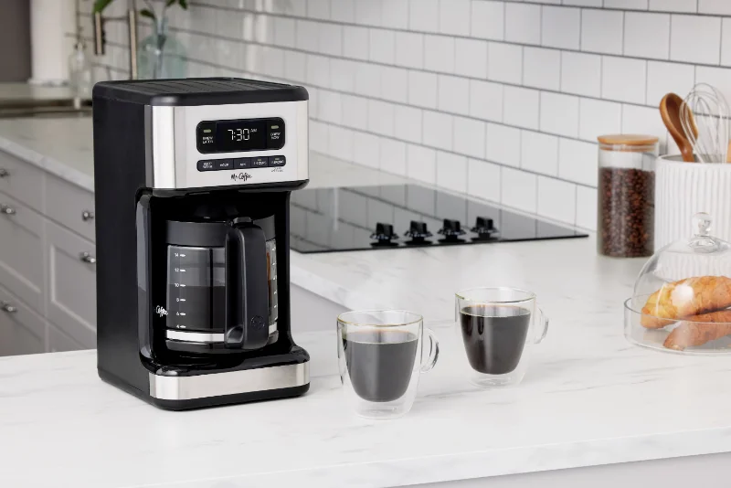 Beautiful Perfect Grind Programmable Single Serve Coffee Maker, White Icing by Drew Barrymore