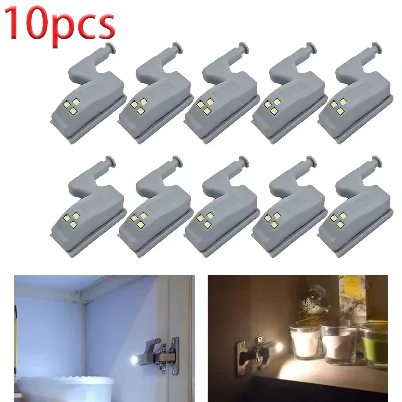 Universal LED Cabinet Light Kitchen Light Inner Hinge for Cabinets Bedroom Kitchen Closet Night