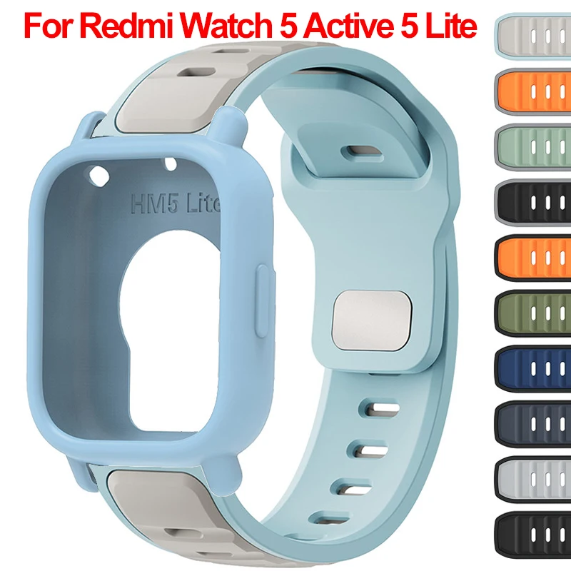 Silicone Sports Wristband with Strap