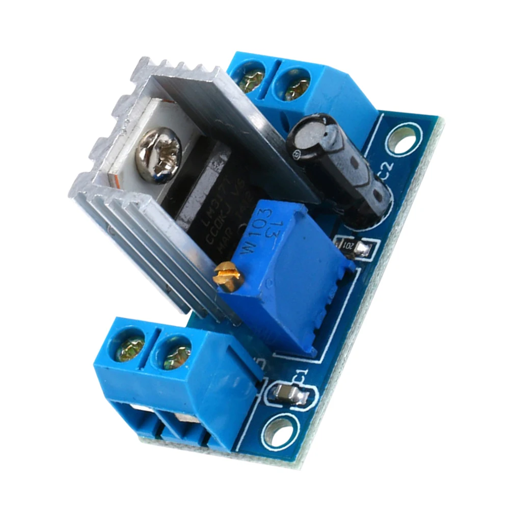 Adjustable Voltage Regulator Power Supply Buck Step Down Linear Regulator Input 4.5V-40V Voltage Stabilizer for MP3 MP4 PSP