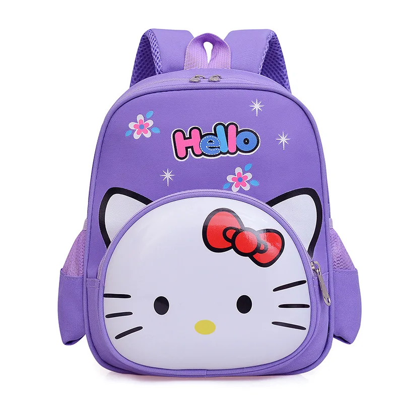 Hello Kitty New Children's School Bag Cute Kindergarten Baby Cartoon Hard Shell Backpack Boys and Girls Large Capacity Backpack