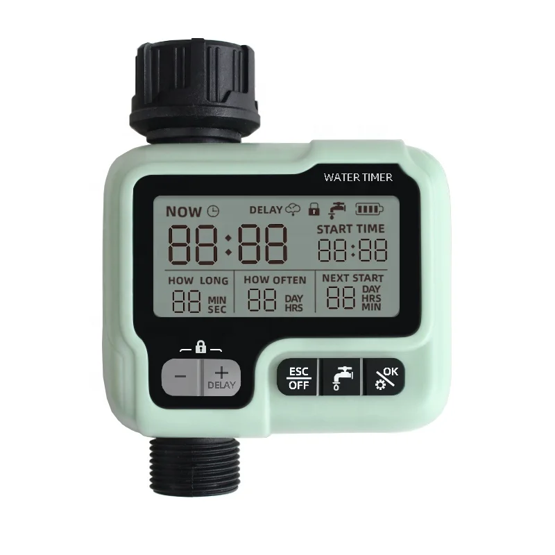 

Hot Selling Automatic Garden Water Timer Controller Plastic Irrigation for Garden