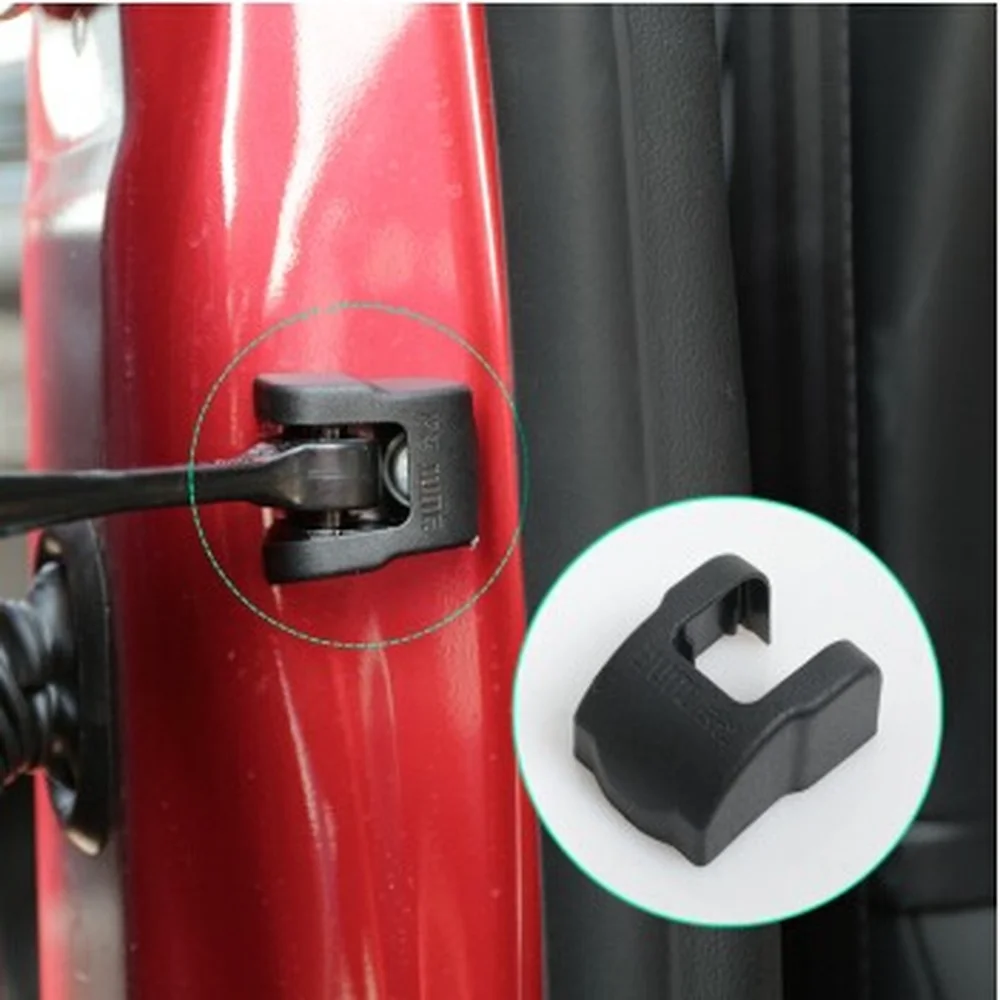 Carmilla 4PCS Car Door Stopper Protection Cover Car Covers for CITROEN C4 DS 5LS for Peugeot 308 408 2008 3008 Accessories car door protection pad