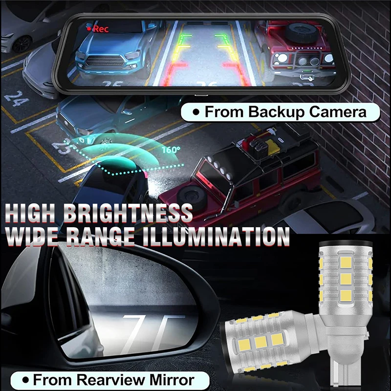 �ڵ��� ���� ���� �극��ũ ������ DRL ��ȣ��, 2X LED 7443, W21/5W, T20, 12V, 24V, 3157 P27/7W, T25, ������� �ڵ� ����, 6000K, 4300K