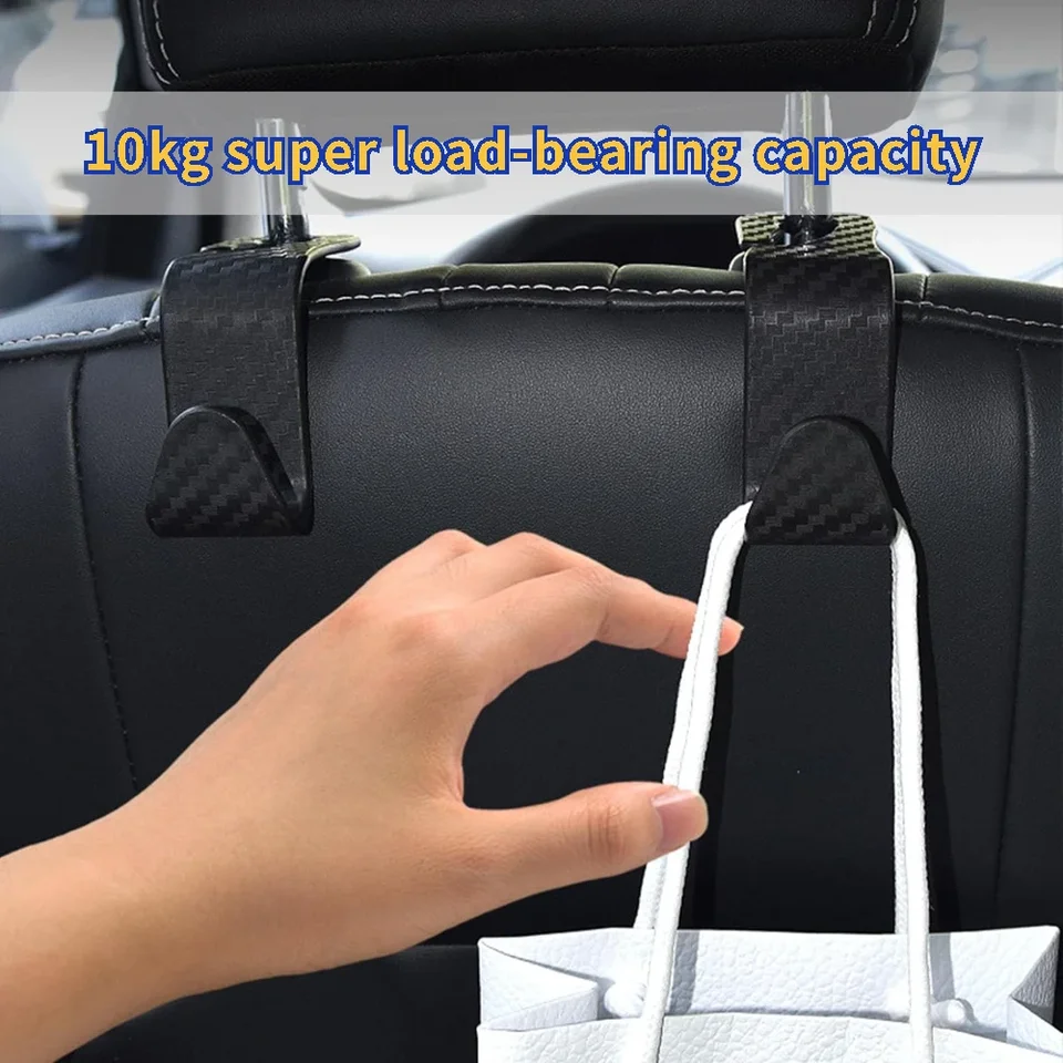 2 Crochets Universels Pour Appuie-tête De Voiture, Porte-sac