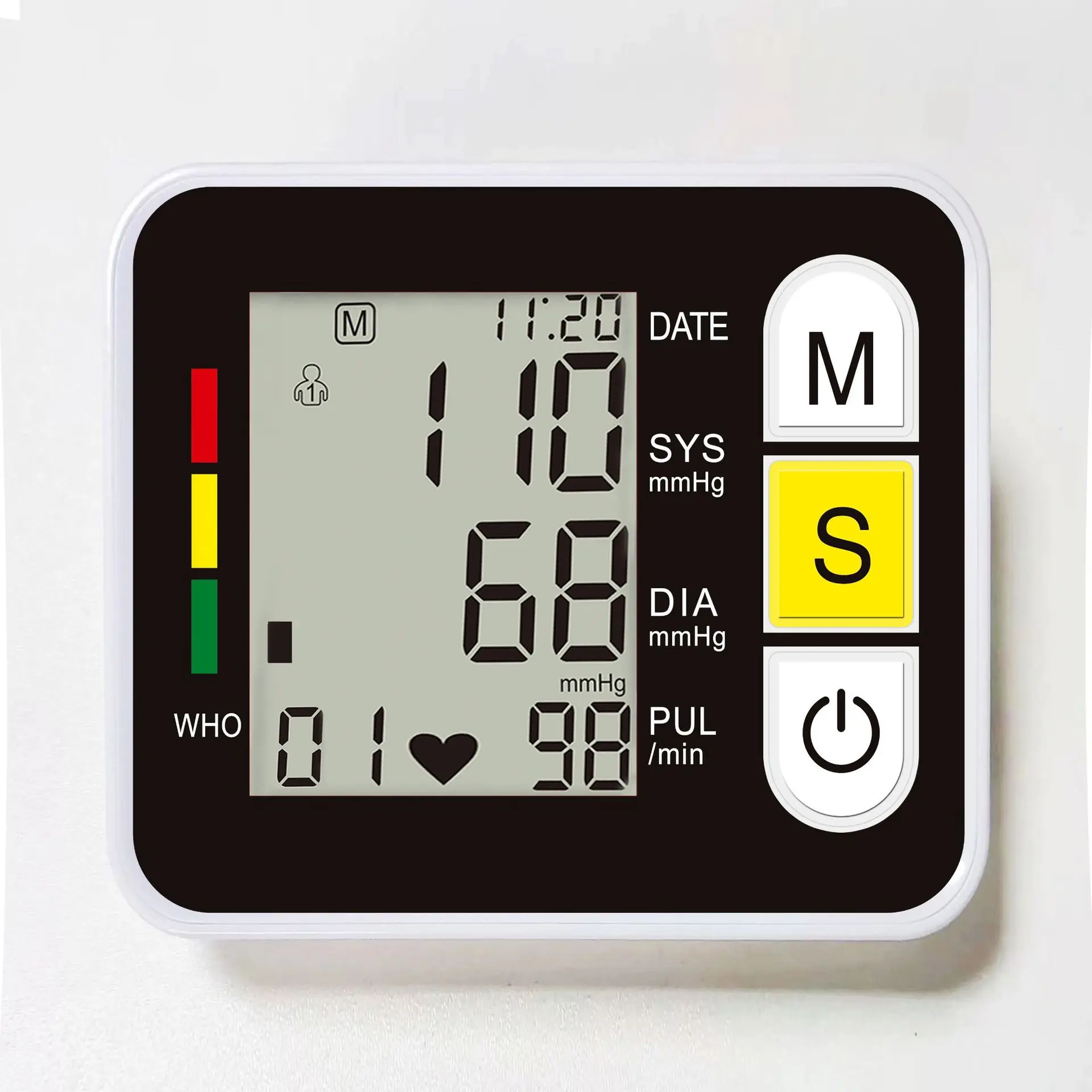 Digital Wrist Blood Pressure Monitor Medical Upper Arm Sphygmomanometer Automatic Tonometer Tensiometro Blood Pressure Meter 4