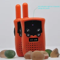 2PCS Kids Walkie Talkie Children Handheld Transceerver Long Range Portable Walkie-Talkie Two Way Radia Child Birthday Gifts Toys 2