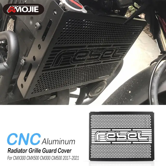 For Honda REBEL CMX500 CMX300 CM500 CM300 2017 2018 2019 2020-2023 Radiator Grille Guard Cover Rebel500 Rebel300 CMX/CM 500/300