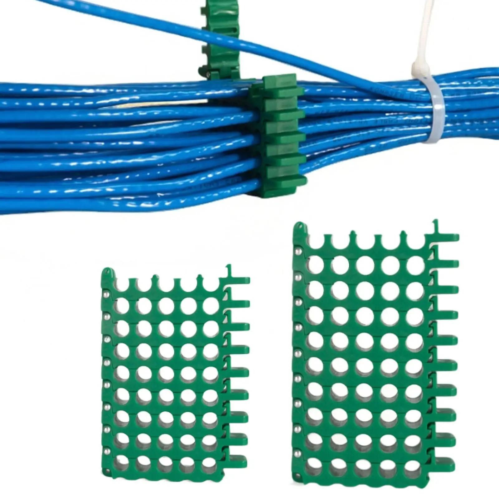 Cable Bundler Organizing Tool Wire Organizer Cable Holder, Cable Management Tool Cord Comb Organizer for Office, Server Room