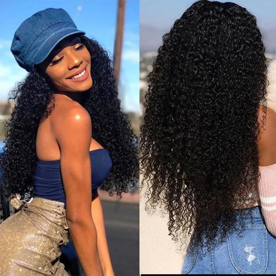 Raw Indian Kinky Curly Human Hair Extensions