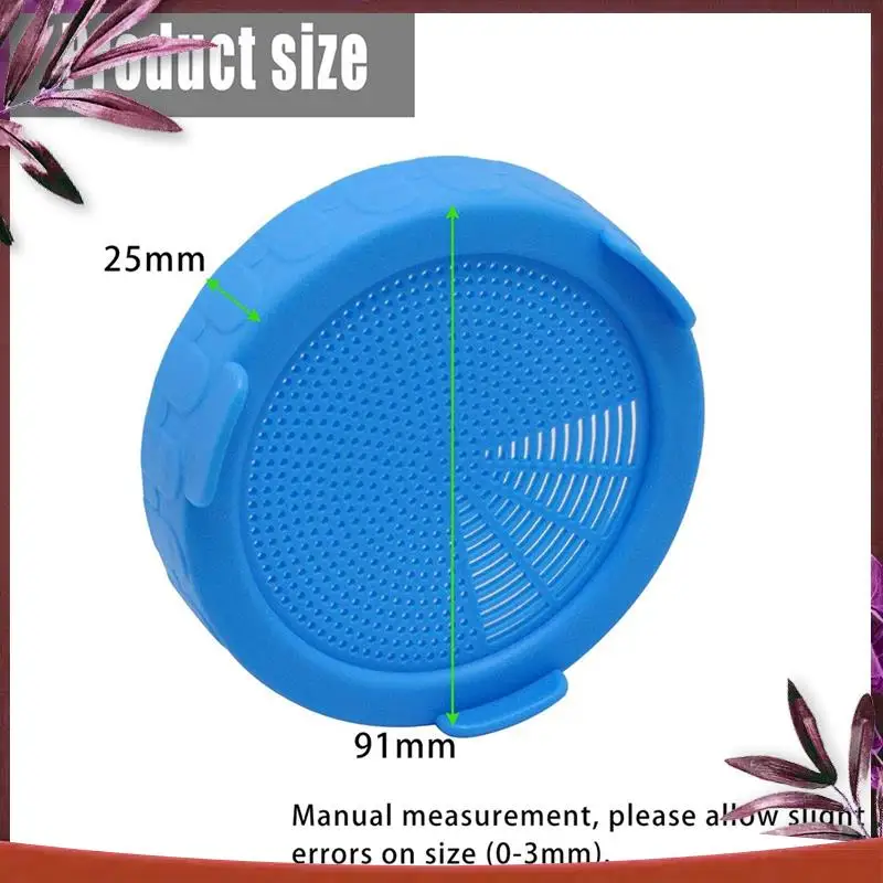 Durable Wide Mouth Mason Jar Sprouting Lid, Germination Stand, Mason Jar Pouring Nozzle Lid, Suitable For Growing Bean Sprouts
