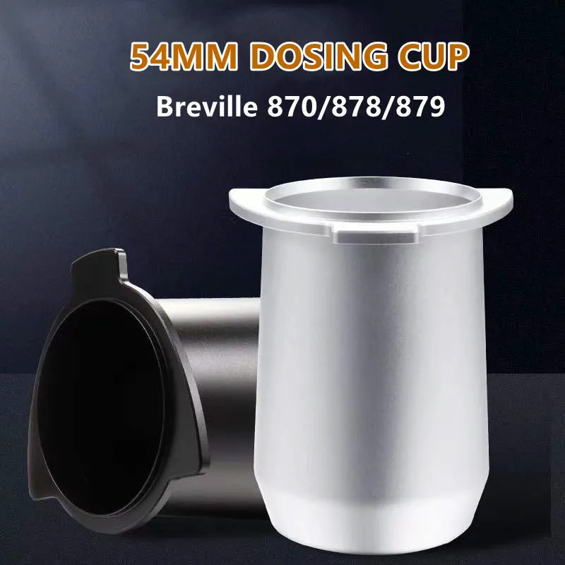 

3 Ears Coffee Dosing Cup Powder Feeder Part for 54mm Sage/Breville 870/878 Expresso Machines Barista Tools Coffeeware